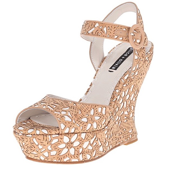 Alice + Olivia Shoes - NEW • Alice & Olivia • Jana Three Wedge Sandals